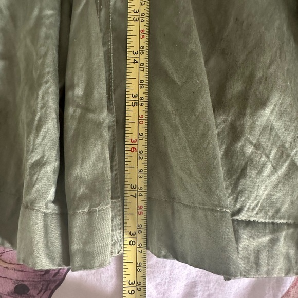 Metallic Green Sz 12 Spring Coat - Picture 3 of 8